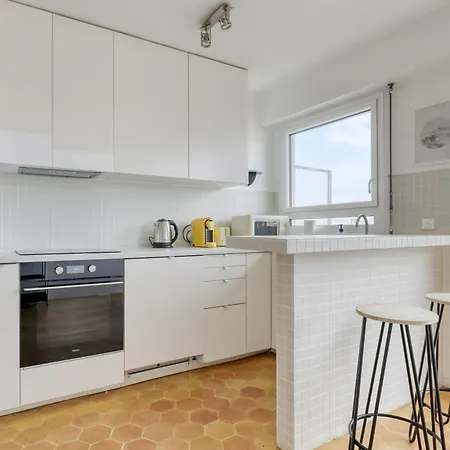 Le Dormoy - Balcon Et Vue Panoramique Sur Les Toits De Appartement Paris