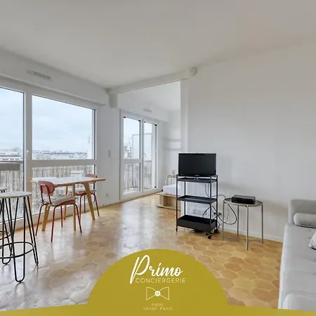 Appartamento Le Dormoy - Balcon Et Vue Panoramique Sur Les Toits De Parigi