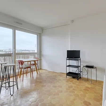 Le Dormoy - Balcon Et Vue Panoramique Sur Les Toits De Parigi