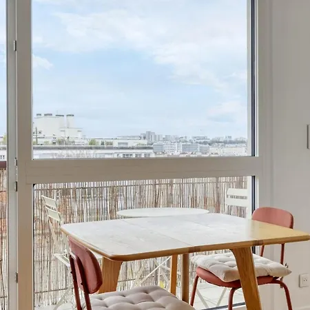 Le Dormoy - Balcon Et Vue Panoramique Sur Les Toits De Apartment