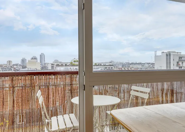 Le Dormoy - Balcon Et Vue Panoramique Sur Les Toits De