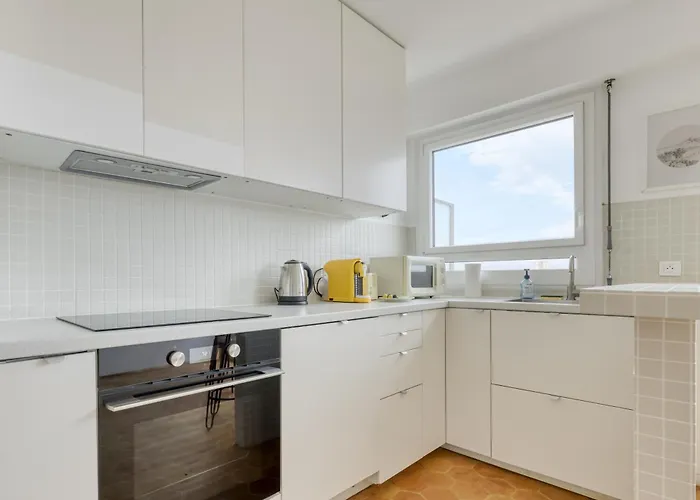 Le Dormoy - Balcon Et Vue Panoramique Sur Les Toits De Appartement Paris
