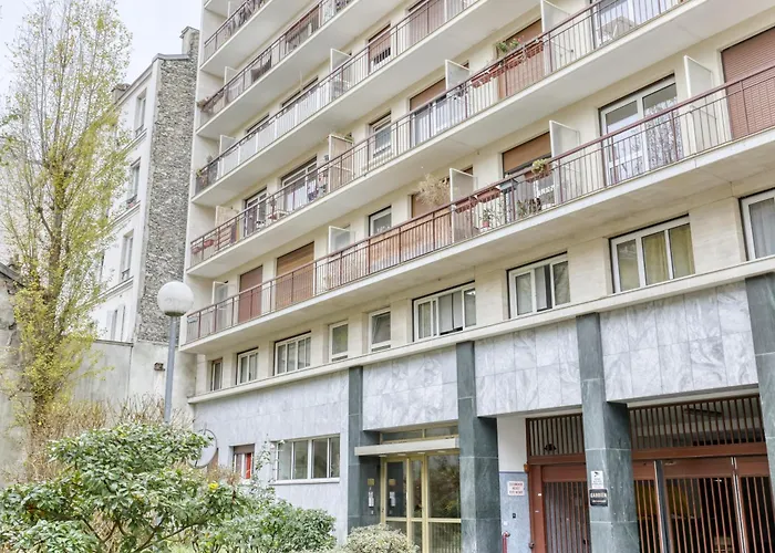 Appartement Le Dormoy - Balcon Et Vue Panoramique Sur Les Toits De Paris
